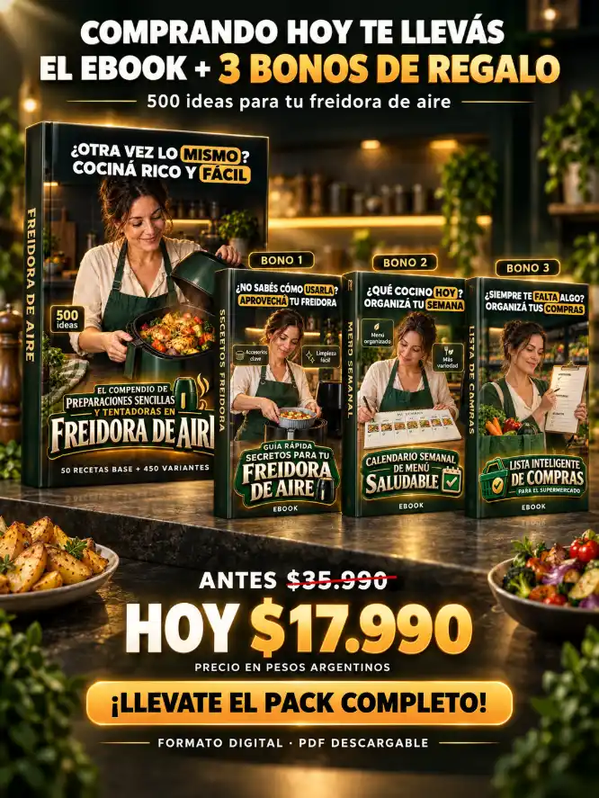 El Compendio de Preparaciones Sencillas y Tentadoras en Freidora de Aire
