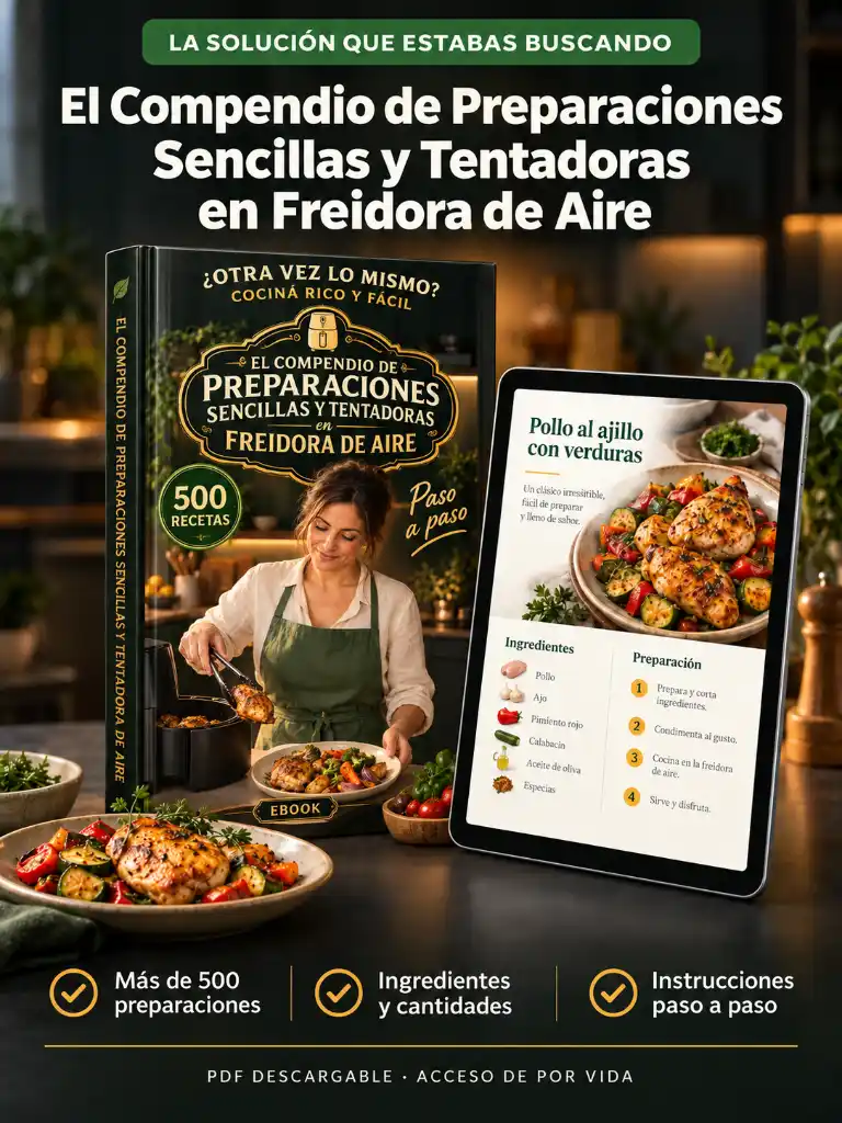El Compendio de Preparaciones Sencillas y Tentadoras en Freidora de Aire